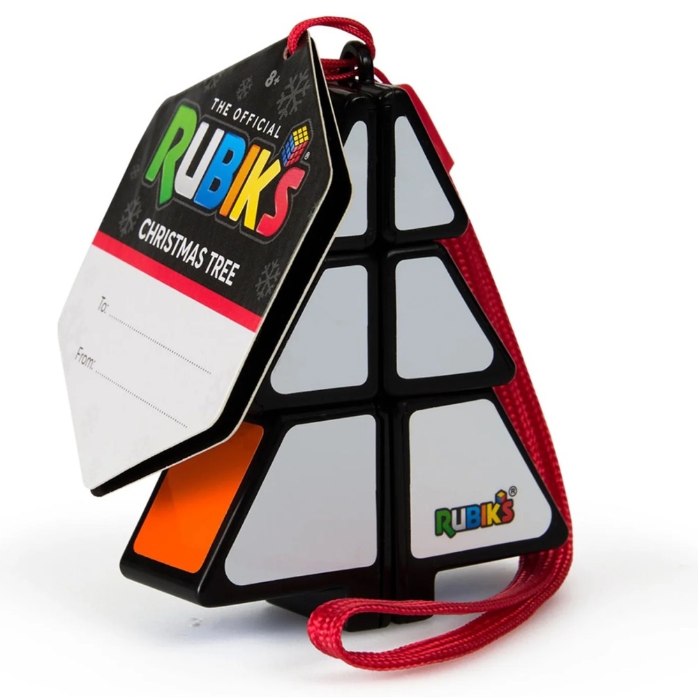 Rubik’s Cube Tree Ornament Puzzle Game NWOT